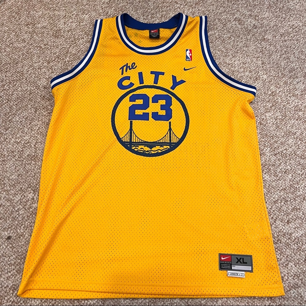 Jason Richardson Vintage Golden State Warriors Nike Jersey